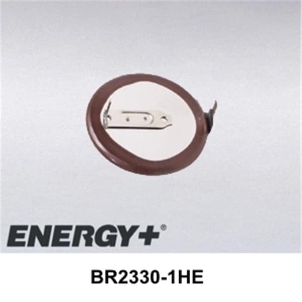 Fedco Batteries FedCo Batteries Compatible with Panasonic BR2330-1HE 255mAh Lithium Coin Cell For Printed Circuit Board Mounting BR2330-1HE - main